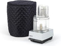 Covermates Keepsakes Blender Cover – Quilted Appliance Protector for Food Processors – Dust & Stain Resistant, Washable Slip‑On Design for Countertop Storage, Black