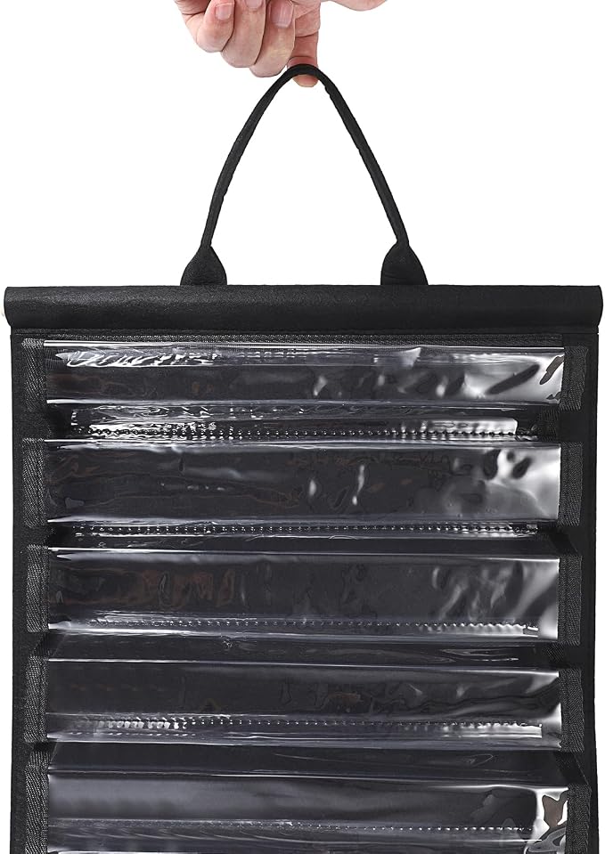 JUXYES Wall Hanging Martial Arts Belts Organizer for 12 Belts, Portable Karate Belt Display Holder with Medals Hanging Stick, Lightweight Taekwondo Belt Organizer for Martial Arts Learners