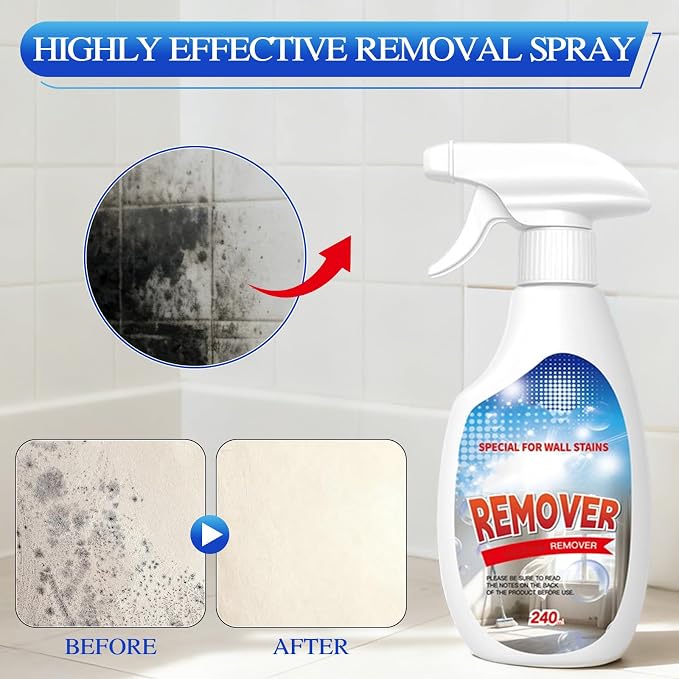 KOSIMI Highly Effective Removal Spray, Wall Cleaner Spray, Multi-Surface Cleaning Solution,for Wood, Tile, Fabric, Bathrooms, Kitchens (8.46 fl.oz)