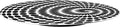French Bull Lazy Susan Large Melamine Rotating Dinnerware Platter Turntable Table, Serving, Party, Kitchen, Organizing, Pantry, Cabinet, 15-inch, Foli