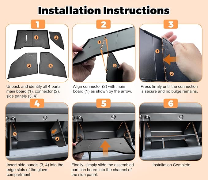 GZSH 4 Set Organizer for Nissan Frontier 2022-2026 (S/SV/Pro-X/Pro-4X/SL) | Center Console Organizer Tray Front Console Shelf Armrest Storage Box Cup Holder for Nissan Frontier 2022+