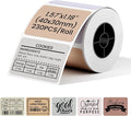 Phomemo Thermal Labels - 1.57" x 1.18" (40x30mm) 5 Colors, 1 Roll Label Stickers for M110/M100/M220/M250 Label Printers, Self-Adhesive Thermal Paper for Candle, Baking, Logo, Gift,230 PCS