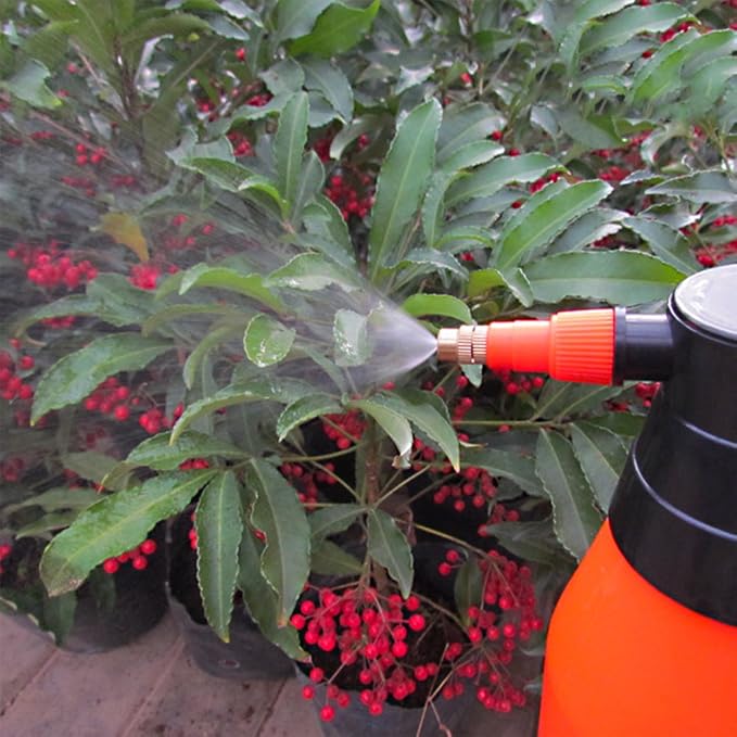 MyLifeUNIT Hand Pressure Sprayer, Spray Bottle with Adjustable Pressure Nozzle for Plants, Maximum 35 OZ