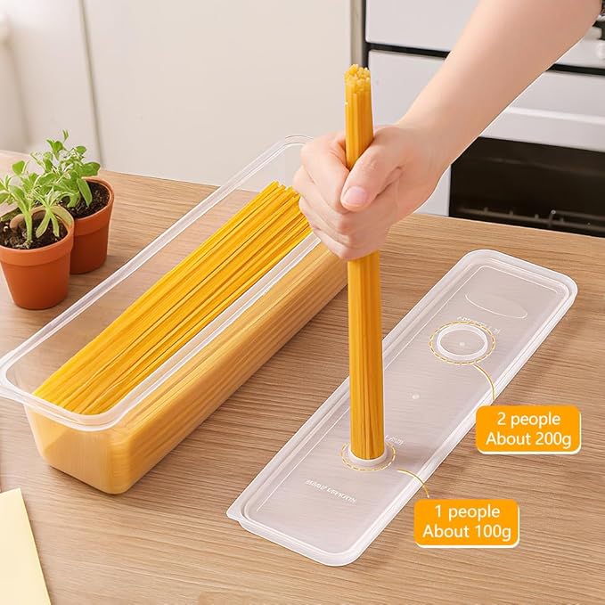 Storage & Crisper Boxes, 2025 New Durable Food Storage Containers, Stackable Refrigerator Organizer for Kitchen, Airtight Food Box with Lids, Fresh-Keeping Container Suitable (Blue, 3pcs)