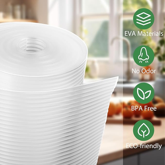 Anoak Cabinet Liner, Non Adhesive, Washable 30 Inch x 20 FT(240 Inch) Waterproof Durable Non-Slip Shelf Liner for Kitchen, Drawer, Refrigerator