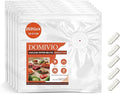 Double Zipper Vacuum Sealer Bags, BPA Free Reusable Sous Vide Bags, Food Storage Bags for Meal Prep, Microwave Heating (7.9''×9.8''+10.2''×13.4''+12"x13"+11.8''×19.3'')
