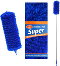 ZZ LAZYCOTTAGE Microfiber Feather Duster with Bendable Head, Dusters for Cleaning, Extendable Microfiber Duster, Long Reach Dusting Tool for High Ceilings, Ceiling Fans, Blinds, Cobweb