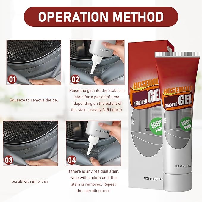 2PCS Nexa Remover Gel, Powerful Household Cleaning Gel, Suitable For Bathroom And Kitchen Tile Gaps