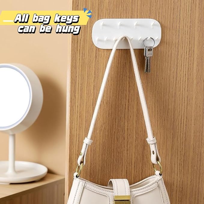 Jewelry Organizer Wall Mount, Jewelry Hooks Necklace Holder, Acrylic Necklace Holder (1)
