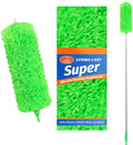 ZZ LAZYCOTTAGE Ceiling Fan Cleaner Duster, Microfiber Feather Duster with Adjustable 91.5" Telescopic Pole & Flexible Head, Extended Dusters for Ceiling Fan, Vents, Home, Blinds, Cars