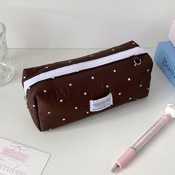 Zippered Design Pen Holders Premium Storage Bag Stationeries Case Pencil Organizers for Students and Professional Holders Box
