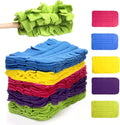 WRINGKIT 15 Pieces Reusable Duster Refill, 360° Heavy Duty Fleece Duster Pads Refills, Washable Hand Dusters Pads for Cleaning Ceiling, Fan Hardwoods Window Kitchen Floor