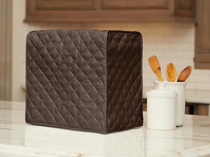 Covermates Keepsakes - Air Fryer/Deep Fryer Cover - Dust Protection - Stain Resistant - Washable - Appliance Cover, Bronze