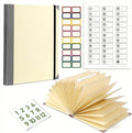 The Life Book Document Organizer Binder for Important Documents In Case I Die Binder End of Life Planning, Family Emergency Planner Organizer with Labels (Beige)