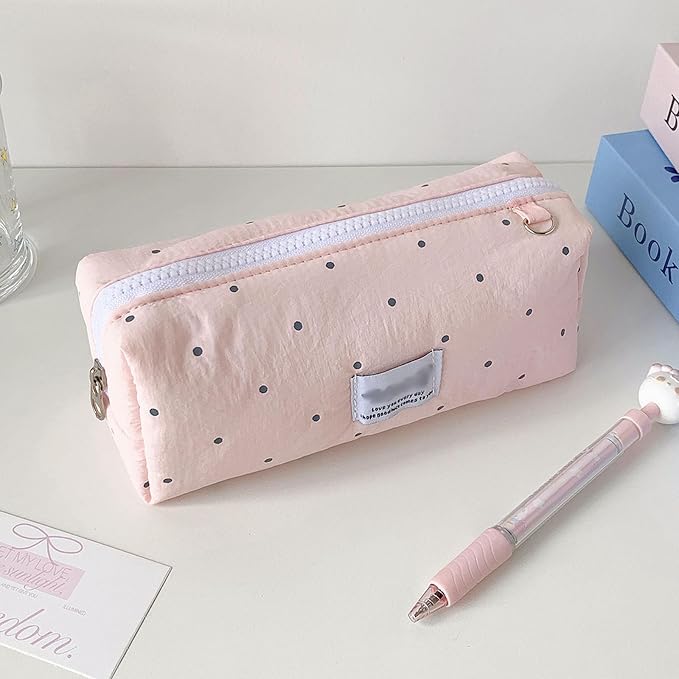 Zippered Design Pen Holders Premium Storage Bag Stationeries Case Pencil Organizers for Students and Professional Holders Box