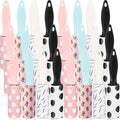 Hushee 24 Pcs Mini Lint Rollers for Pet Travel Size Clothes Roller Hair Lint Removers Sticky Tool for Clothes, Gift Bags, Pet Hair Removal