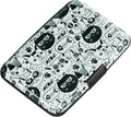 ELFISH RFID Blocking Credit Cards Holder Aluminum Wallet Metal ID Case for Men Women(Monster Cats)