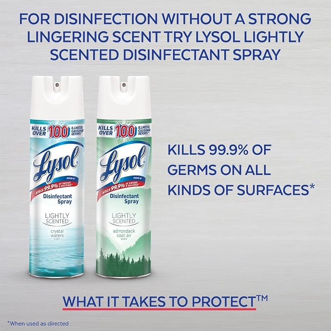 Lysol Surface Disinfectant Liquid 12.5 oz. Can Spring Waterfall Scent 1 Ct RAC02845