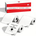 Phomemo Labels- 3 Rolls Thermal Label-M220/M221/M2500/M200/M260 Thermal Paper 2.75'' x 3.14''(70x80mm)- M220 Labels Multi-Purpose Sticker Label for Logo/Barcode/Address Label, Total of 270 PCS