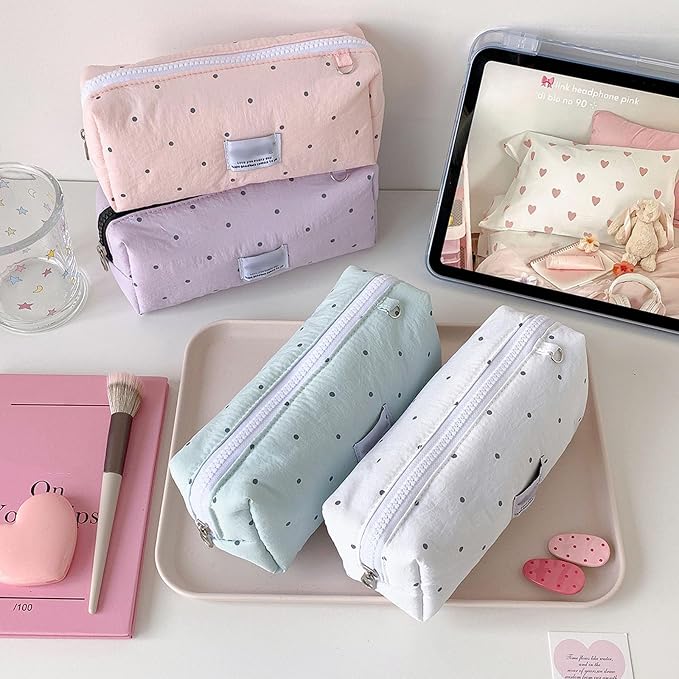 Zippered Design Pen Holders Premium Storage Bag Stationeries Case Pencil Organizers for Students and Professional Holders Box