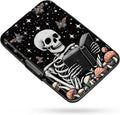 Credit Card Holder RFID Aluminum card case Skeleton mini Wallet Women Men | ABS Business ID Case,Hard Case Large Capacity 6 Slots, Waterproof Durable ，Secure Closure Slim Small Credit Card Protector