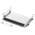 Nexel Wire Keyboard Drawer Shelf, Chrome Finish, 25¼"W x 15"D x 4¼"H