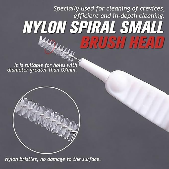 Shower Head Cleaning Brush, 2026 Upgrade Shower Head Cleaning Brush for Small Hole Gap Hole Anti-Clogging Cleaning Brush Multifunctional Shower Head Cleaner Tool for Household (40pcs)