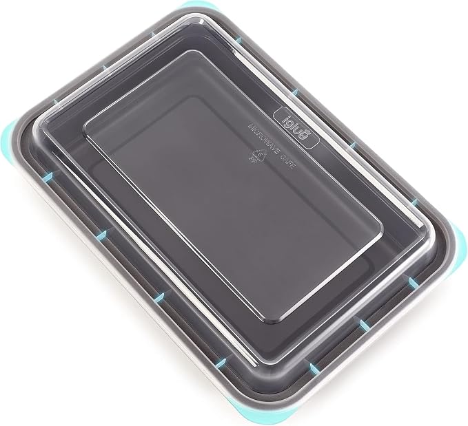 Igluu Meal Prep Containers Reusable (20 Pack) 1 Compartment – 28oz | Food Containers with Lids – Stackable, Microwave, Freezer & Dishwasher Safe – BPA-Free
