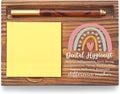 Dental Hygienist Appreciation Gifts Sticky Note Holder, Thank You for Dentist Hygienist Assistant Week Grad Gift Self-Stick Note Pad Holders for Dental Clinic Hospital TZP53