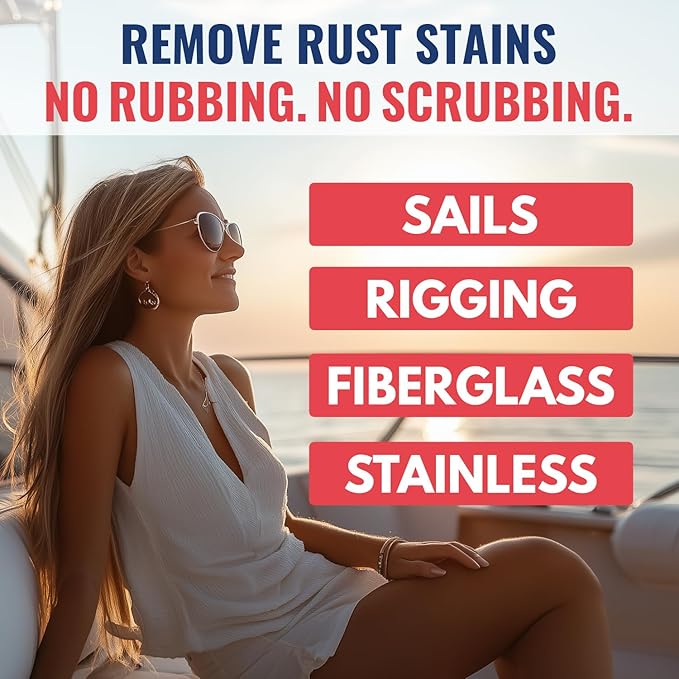 Magica® Rust Remover Reliably Removing Rust Stains for over 35 years USA Made (8oz Gel)