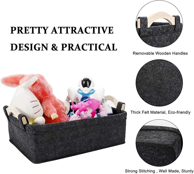 Collapsible Storage Baskets Bins Fabric Storage Basket Cube Organizer for Small Toys Keys Make Up Hair Cosmetic Drawer Home Decor Storage Basket Medium