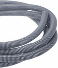 DMiotech 10ft Wire Loom Split Tubing 1 Inch(25.4mm) ID, Cord Protectors from Pet Flexible Conduit Cable Management for Office Home Garden, Gray