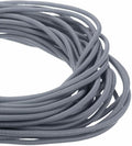 DMiotech 100ft Wire Loom Split Tubing 1/4 Inch(6.4mm) ID, Cord Protectors from Pet Flexible Conduit Cable Management for Office Home Garden, Gray