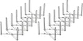 IKEA 701.548.00 Pack of 2 Variera Pot Lid Organizers, Stainless Steel, Adjustable Lenght