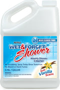 Wet & Forget Shower Cleaner Multi-Surface Weekly No Scrub, Bleach-Free Formula Vanilla Scent, 128.00 Fl Oz (Pack of 1)
