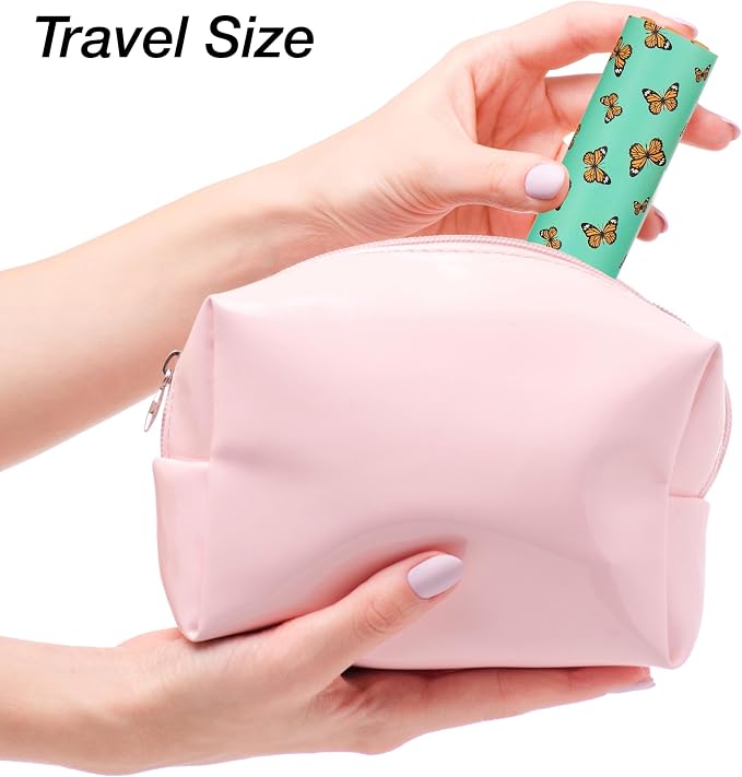 5pc Retro Mini Lint Roller Value Pack - Colorful Compact Rollers for Travel | Pet Hair & Lint Remover for Clothing & Household Use. Portable On-the-Go Lint Removers