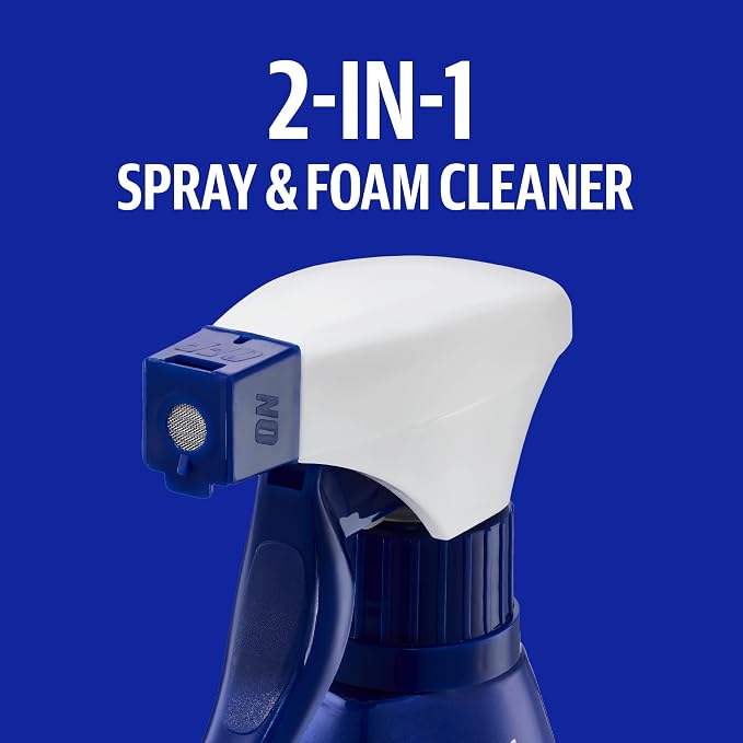 Bar Keepers Friend MORE Spray + Foam Multipurpose Cleaner, 25.4 oz x 2, Surface Cleaner Removes Rust Stains, Mineral Deposits, Soap Scum, Grime & Tarnish