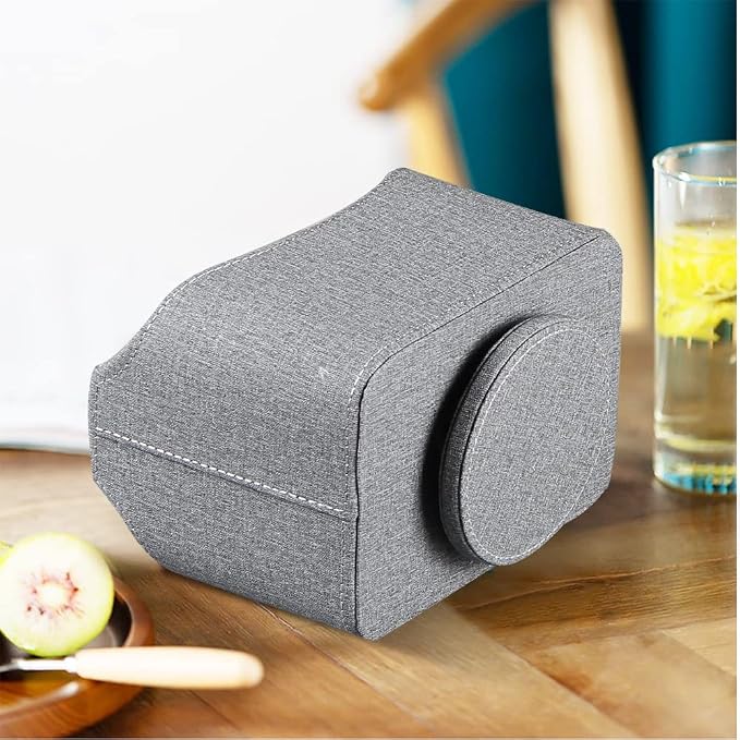360° Rotating Remote Control Holder, PU Leather TV Remote Caddy Organizer Basket Storage Box with 5 Compartments for Pen, Pencil, Art Supplies, Makeup Brush, Office Desk Table Accessories | Nightstand Organizer Storage Box with 5 Compartments for Penci...