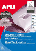 APLI 1786 Labels 105 x 40 mm White