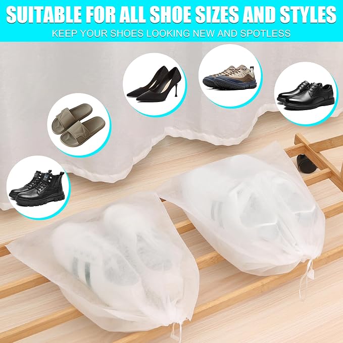 Shoe Washing Machine Bag, 2 Pack Shoe Laundry Bags for Washer and Dryer, Reusable Sneaker Wash Bag with Self-Locking Zipper, 360° Deep Cleaning, Protects Shoes and Washer(Gray)