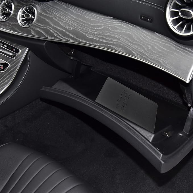 LumiMokki Premium Car Registration & Insurance Card Holder, Black | Vehicle Glove Box Organizer, Magnetic Closure Car Document Holder, For Insurance, Cards, License, Women & Men