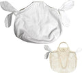 Handmade Bag Insert Organizer for Drawstring Mesh Bucket Bag Inner Insert Organizer Multi-Functional Net Bags Inner Bag (L)