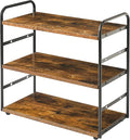 IBUYKE Counter Shelf,Kitchen Organization and Storage,Brown TWJ001H | 3-Tier Bathroom Countertop Organizer Tray Makeup Shelf Counter Standing Spice Rack Storage Shelf Cosmetic Holder