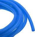 DMiotech 20ft Wire Loom Split Tubing 1/4 Inch(6.5 Mm) ID, Cord Protectors from Pet Flexible Conduit Cable Management for Office, Home, Garden, Blue