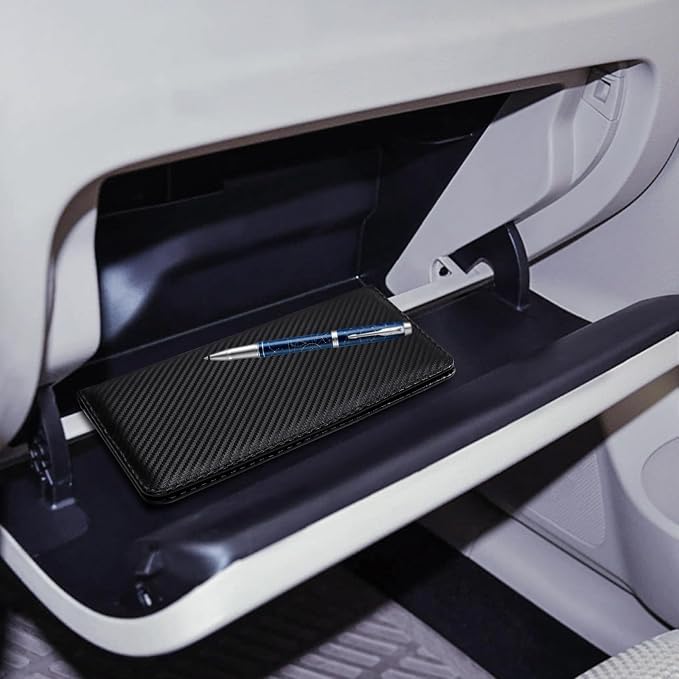 CoBak Car Registration and Insurance Holder | Vehicle Glove Box Organizer, Auto Truck Compartment Document Case with Magnetic Closure for Insurance & Driver License