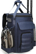 Baseball Bucket Bag, Softball Coaches Bags Fit 6 Gallon Buket, Baseball Coaching Accessories with Multiple Pockets