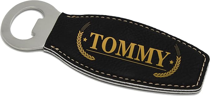 The Wedding Party Store Custom Engraved and Personalized Beer Bottle Opener for Groomsmen Housewarming
