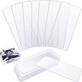 Yookeer 16 Pack 4.25 x 2 in Drawer Dividers for Plastic Storage Bins Storage Hardware Cabinet Dividers for Teacher Toolbox, Small Parts Organizer, Screw Organizer