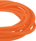 DMiotech 10ft Wire Loom Split Tubing 3/4 Inch(19.1mm) ID, Cord Protectors from Pet Flexible Conduit Cable Management for Office Home Garden, Orange