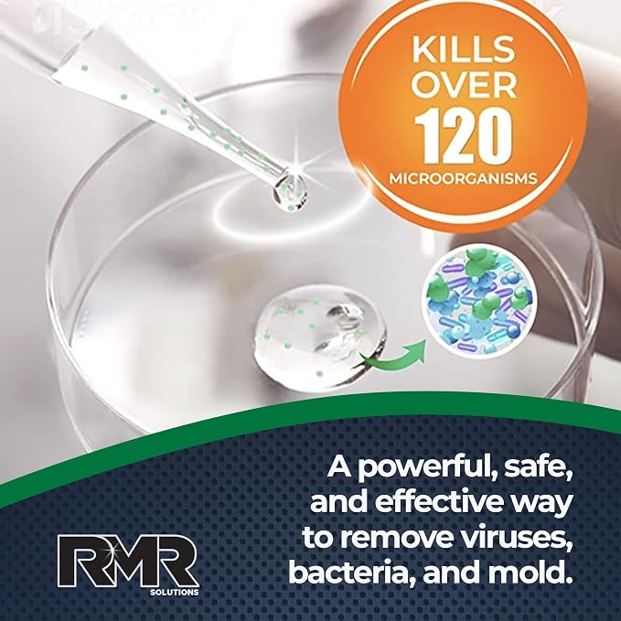 RMR-86 Pro Instant Mold Stain Remover and RMR-141 RTU Disinfectant Cleaner DIY Mold Remover Bundle